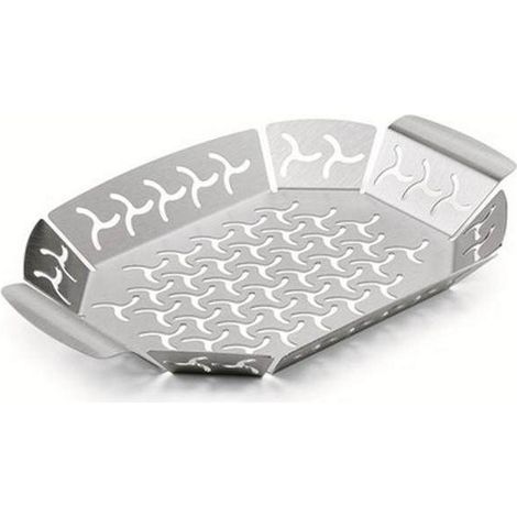 Premium Grillkorb Weber 27 x 19 cm aus Edelstahl