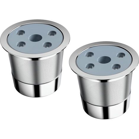 Set mit 2 wiederverwendbaren Edelstahl-K-Kapseln, wiederverwendbaren Kaffeefiltern für K-Kapseln, nachfüllbaren K-Kapseln für Keurig Supreme und Supreme Plus Kaffeemaschinen.