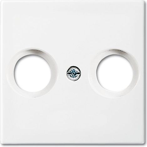 Placa central busch-jaeger 2531-914 plástico acabado brillante IP20