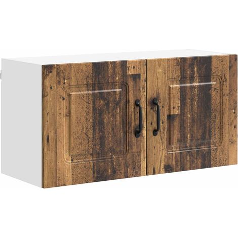Maison Exclusive - Panel de lavaplatos Kalmar Madera vieja 80 x 3