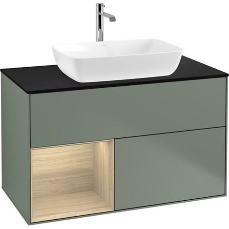 Villeroy & Boch F772PCGM Meuble sous-lavabo Finion F77 (1/2)