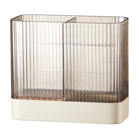 Porte-couverts mural ovale en plastique pour cuillère, fourchette, porte-ustensiles, égouttoir (1/5)