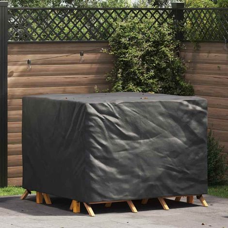 Möbelbezug Schwarz 135 x 135 x 90 cm 600D Oxford Stoff
