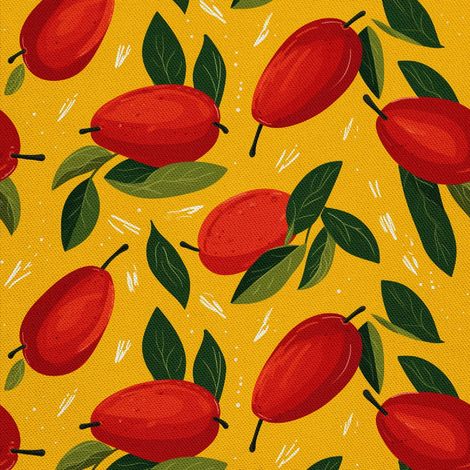 Tela decorativa para exteriores Oxford - Motivo frutal  DX6337 (1/5)
