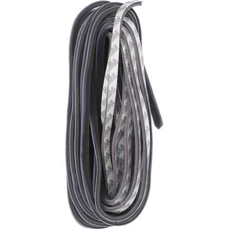 Selbstklebendes Dichtungsband für Fenster und Türen, schalldämmend, winddicht, staubdicht, grau, 9 x 5 mm (1/5)