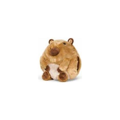 Cuscino e scaldamani in peluche a forma di capibara