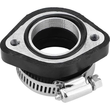 YMYNY Collecteur D'admission de Carburateur de Moto,Joint D'amorce de Carburateur Adaptateur de Carburateur en Caoutchouc pour VM24 28mm Inner Dia (1/5)