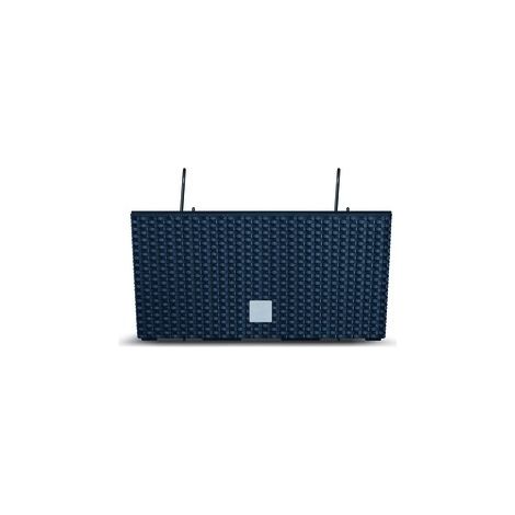 Prosperplast Rato Case 40cm - Anthrazitfarbener Blumentopf mit Aufhänger für den Balkon