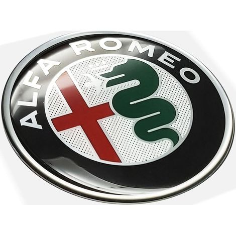 Autocollant 3D Alfa Romeo Logo, 40 mm (1/4)