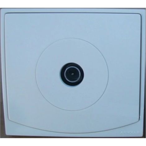 Arnould 61329 Socket TV complete white - 2001 LUMIERE