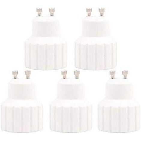 Adaptateur GU10 vers E26, adaptateur E26 vers GU10, adaptateur pour douille E27, matériau résistant à la chaleur (1/4)