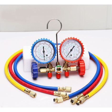 Klimaanlagen-Fluorid-Werkzeugset, Klimaanlagen-Manometer-Set, Kfz-Service-Kit (1/5)