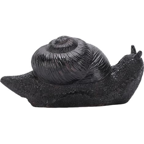 Cache-clés, Porte-clés caché en Résine en Forme D'escargot Réaliste pour Patio Extérieur de Jardin, avec Taille Compacte 14x6x7cm