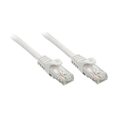 LINDY 48402 RJ45 Câble réseau, câble patch CAT 5e U/UTP 2.00 m gris 1 pc(s) C186951 (1/2)