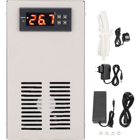 Refroidisseur d'aquarium 20l, Machine de refroidissement par eau intelligente, affichage numérique WiFi, silencieux, température constante, prise ue (1/5)