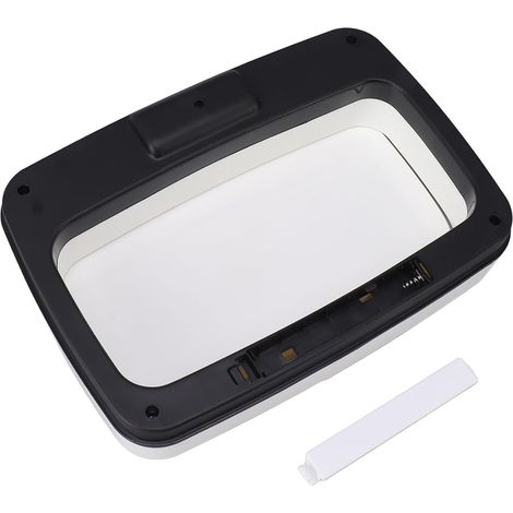 Poubelle à Induction Automatique 18 L à Capteur Intelligent avec Anneau de Presse d'étanchéité et Couvercle à Levage Lent pour Salle de Bain, Cuisine, Bureau (1/5)