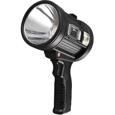 Projecteur rechargeable, lampe torche LED portable de 100 000 lumens, projecteur solaire d'extérieur ultra-performant (1/5)