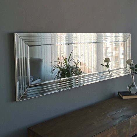 Spiegel Nanto, rechteckig, 2.2x40h cm Silber (1/5)