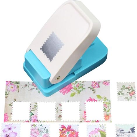 Perforatrice Carré - 12 mm - Pour Scrapbooking Et Travaux Manuels Sur Papier - 1 Pièce (1/5)