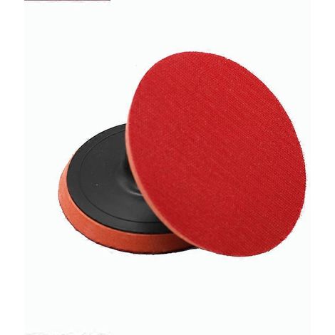 Disque de polissage pour meuleuse, papier de verre, outils de polissage, adaptateur M10 de 125 mm/5 pouces ( ) (1/5)
