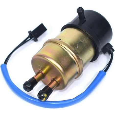 Pompe à essence pour moto 16710-MT4-000, diamètre du tuyau : 10 mm, compatible avec Honda NV400, VT600C, Kawasaki ZX6R et Yamaha XVS1100 (référence 16710-MR1-015). (1/5)