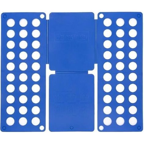 Plieur de vêtements , planche a plier , pliage linge adulte , antistatique bleu (1/2)