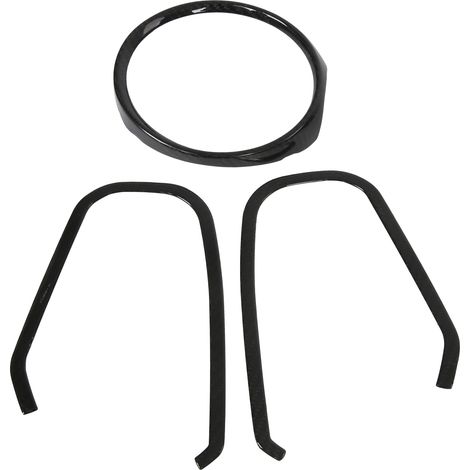 Ensemble de 3 garnitures de tableau de bord en fibre de carbone pour Cayenne 2018-2020 (1/5)