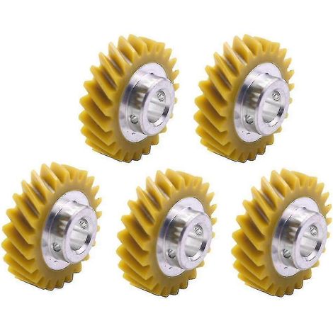 5x W10112253 Roue dentée à vis sans fin de rechange pour robot de cuisine KitchenAid - remplace la pièce 4162897 TY (1/5)