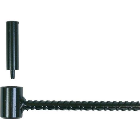 Ing-Fixations 2 Bisagras para Contraventana Negro 16x130 mm