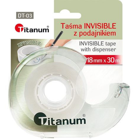 Invisible DT03 Dispenser di nastro adesivo innovativo per un'organizzazione efficace