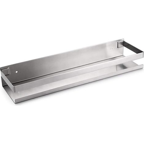 40cm étagère de douche suspendre en acier inox panier de cuisine mural pour rangement (1/5)