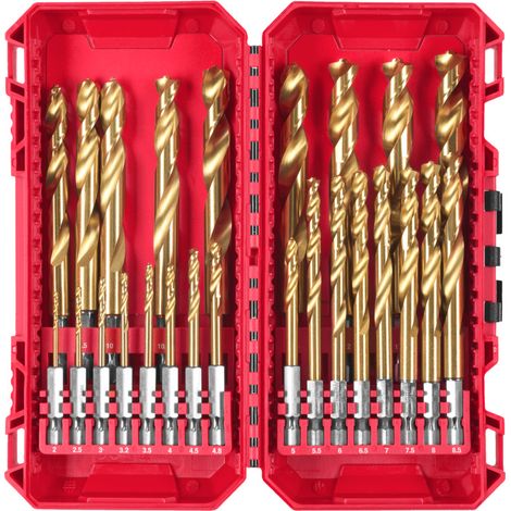 Milwaukee Metallbohrer HSS-G 25 Stück /1-13 mm/ Thunderweb.