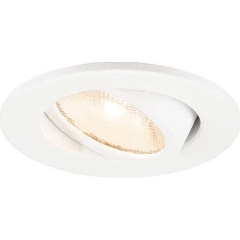 Spot encastré NEW TRIA® 45 intérieur simple rond LED 2700K 24° 4W blanc - SLV - 1009002 (1/3)