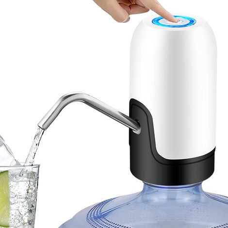 Pompe Électrique Pour Bidon D Eau - Batterie Rechargeable Intégrée - Compatible Bidons 2 à 6 Gallons - Fonctionnement Sans Fil - 1 Pièce (1/5)