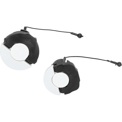 2 bouchons de remplissage de carburant pour tronçonneuses et tondeuses à gazon STIHL MS210 MS250 MS360, adaptés aux bouchons de remplissage d'huile moteur.