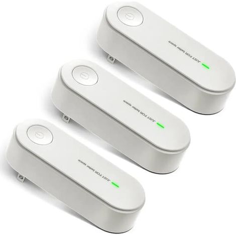 Purificateur d'air ultrasonique en trois parties, pour usage domestique, avec fonctions d'élimination des acariens, générateur d'ions à brancher, purificateur d'air domestique et élimination des odeur (1/5)