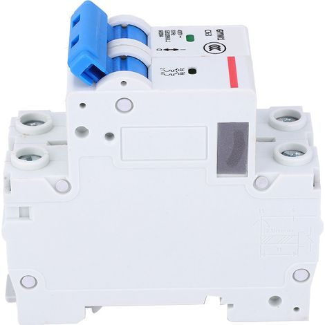 disjoncteurs GYM1-DZ47S petit modèle 2P 400 V CA IP20, protection contre les surintensités 63 A