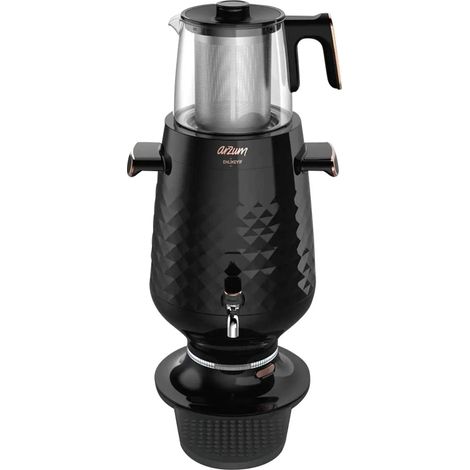 [GEBRAUCHT] B-Ware Arzum Samowar Teebereiter Teemaschine Schwarz Wasserkocher Teegerät
