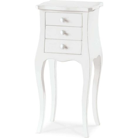 JUDD - mobile portatelefono in legno massello cm 34 x 31 x 72 h