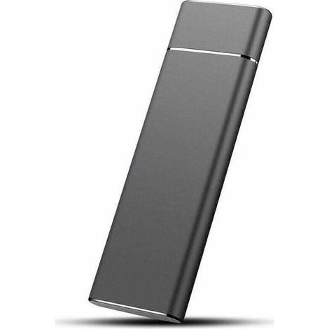 1 disque dur externe SSD, 2 To, USB 3.0, antichoc, aluminium, ultra-mince, portable, transfert rapide (1/3)