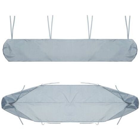 4 m Sac de Protection pour Store Banne(Gris),Housse de Protection Anti-poussière pour auvent de terrasse Noir Housse de Rangement pour cour et jardin (1/4)