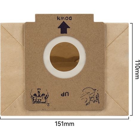 Accessories compatible with Electrolux Z1480/ZC1120R/ZMO1510 vacuum cleaners: dust bags and garbage bags. (1/4)