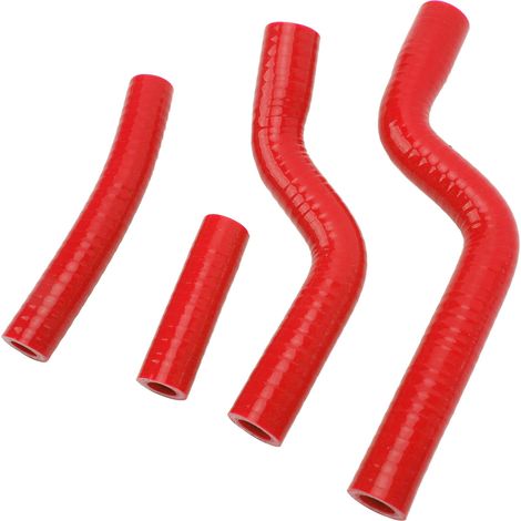 Durite de radiateur en silicone haute résistance, étanche et résistante à l'usure pour YZF250 2007 à 2009 (rouge) (1/5)