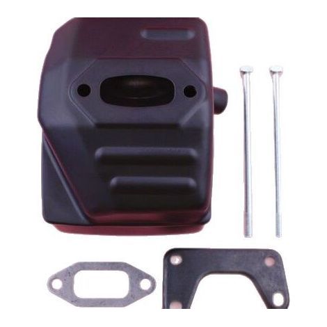 Silenziatore di scarico per motoseghe Husqvarna serie 394, 395 e 395XP (tubo di scarico/silenziatore) (1/5)