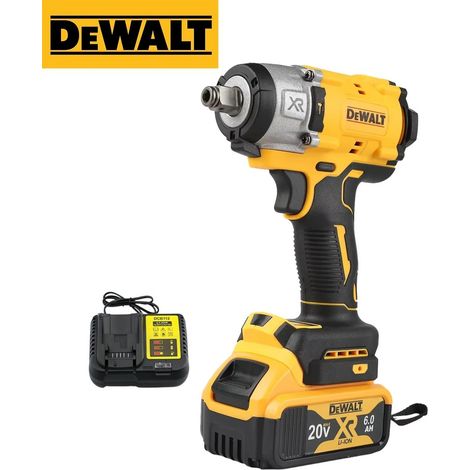 DEWALT DCF922 Avvitatore ad Impulsi XR 18V ATOMIC 1/2" 406 Nm - con Batteria e Caricatore (1/5)