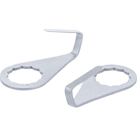 BGS Schneidmesser halbrund für Art. 3218 / 9291 2 x 24 mm 2tlg. - 3257 (1/3)