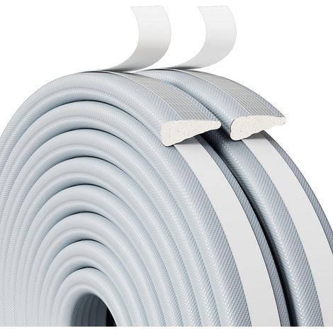 Lot de 2 coupe-froids 5M pour fenêtres, joints de porte, isolation adhésive pour fenêtres d&aposhiver (1/5)