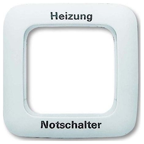 BUSCH-JAEGER 1725-0-1009 PLAQUE DE COMMUTATION ET OBTURATEUR