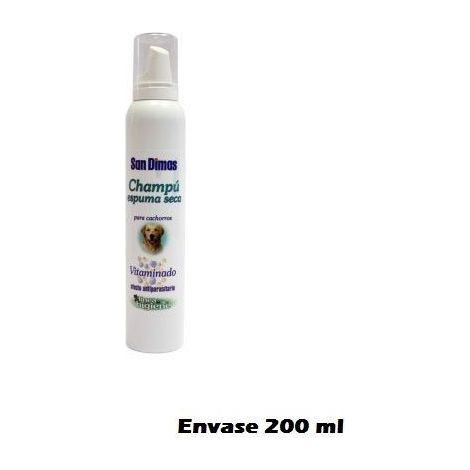 Shampoo Sandimas 200ml in schiuma asciutta per i cuccioli