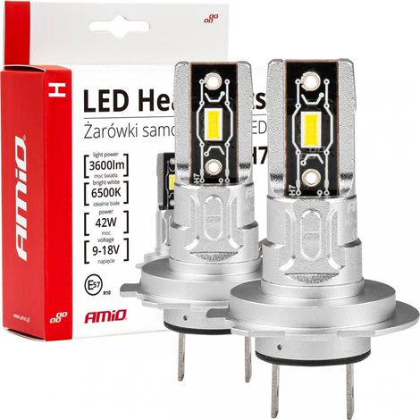 Bombillas LED para coche serie H-mini H7 H18 6500K Canbus amio-03332 (1/5)